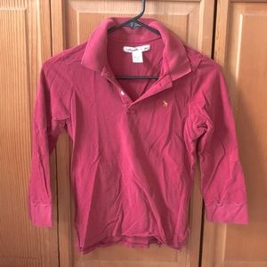 Abercrombie 3/4 sleeve polo